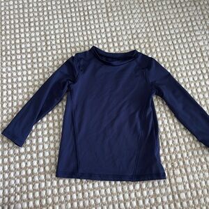 Cat & Jack Dark Blue Kids Swim Rashguard